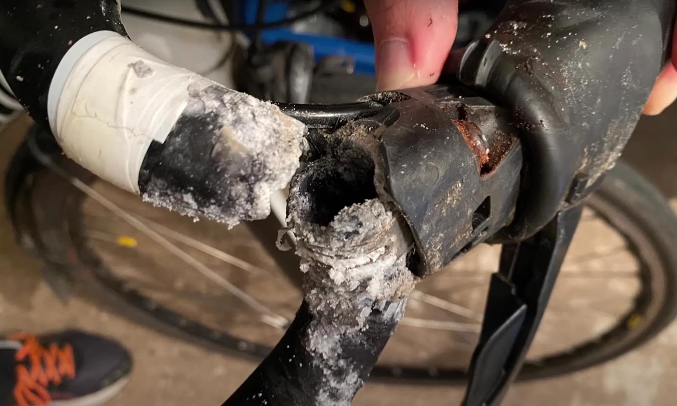 Keeping your bike sweat free will help keep salt based corrosion at bay 