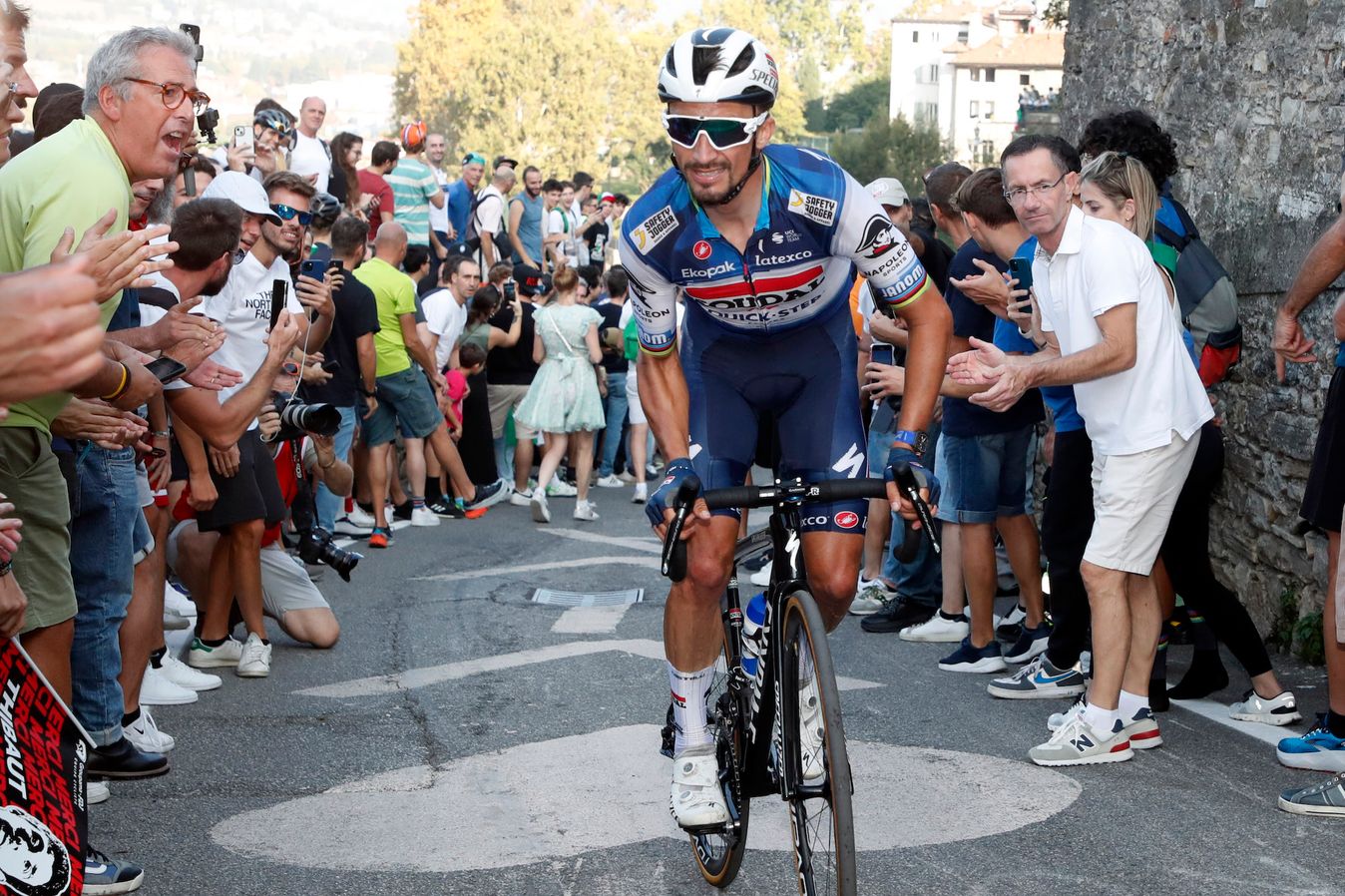 Two-time world champ Julian Alaphilippe is the most decorated rider on the men's market