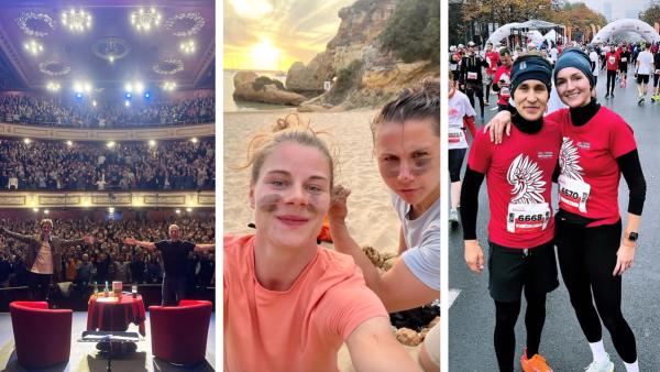 Geraint Thomas, Lotte Kopecky and Michal Kwiatkowski have been doing more than just relaxing this off-season