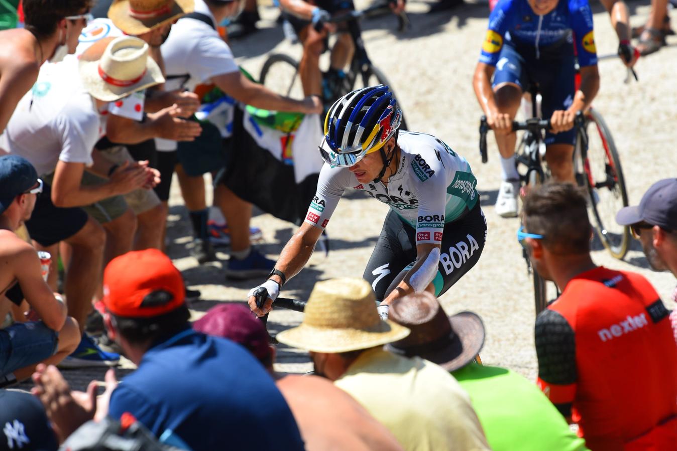 Palzer battles through the 2021 Vuelta a España, his first race of more than eight days
