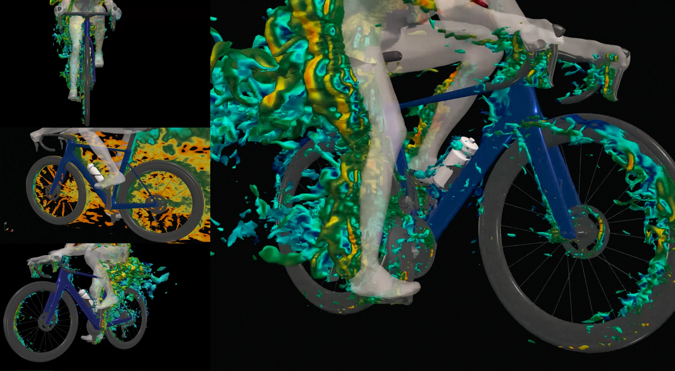 Factor used CFD technology to hone the design of the bike