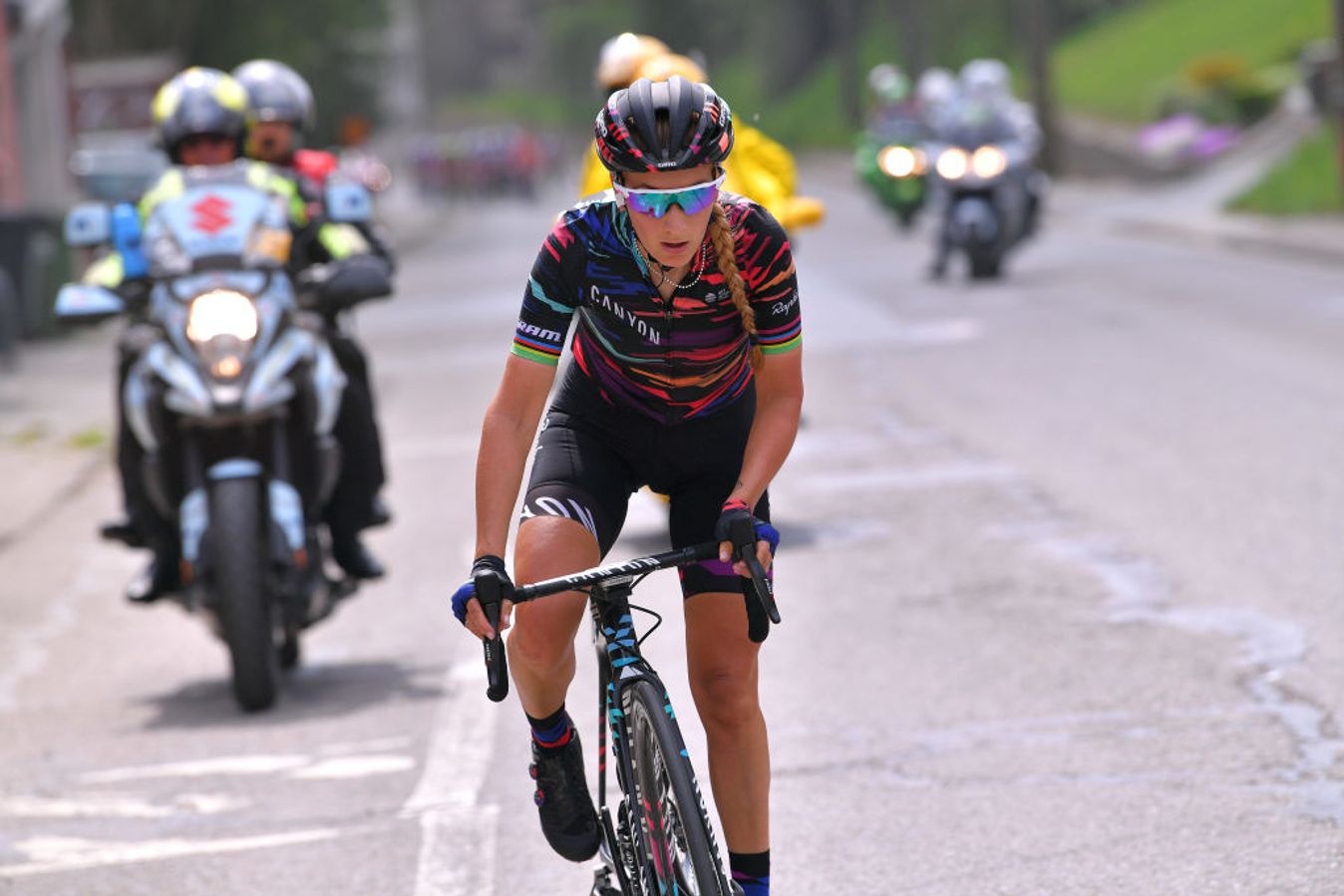 Pauline Ferrand-Prévot in 2018 during her previous stint at Canyon-SRAM