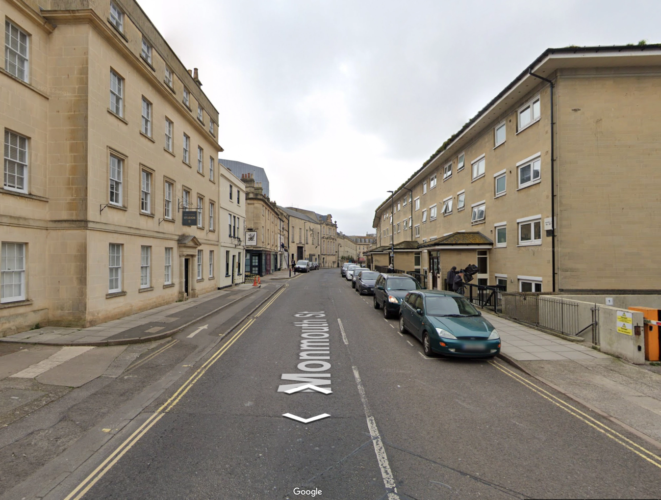The street outside GCN HQ, Bath