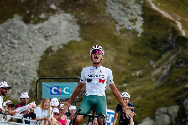 Isaac Del Toro wins atop Col de la Loze at the Tour de l'Avenir