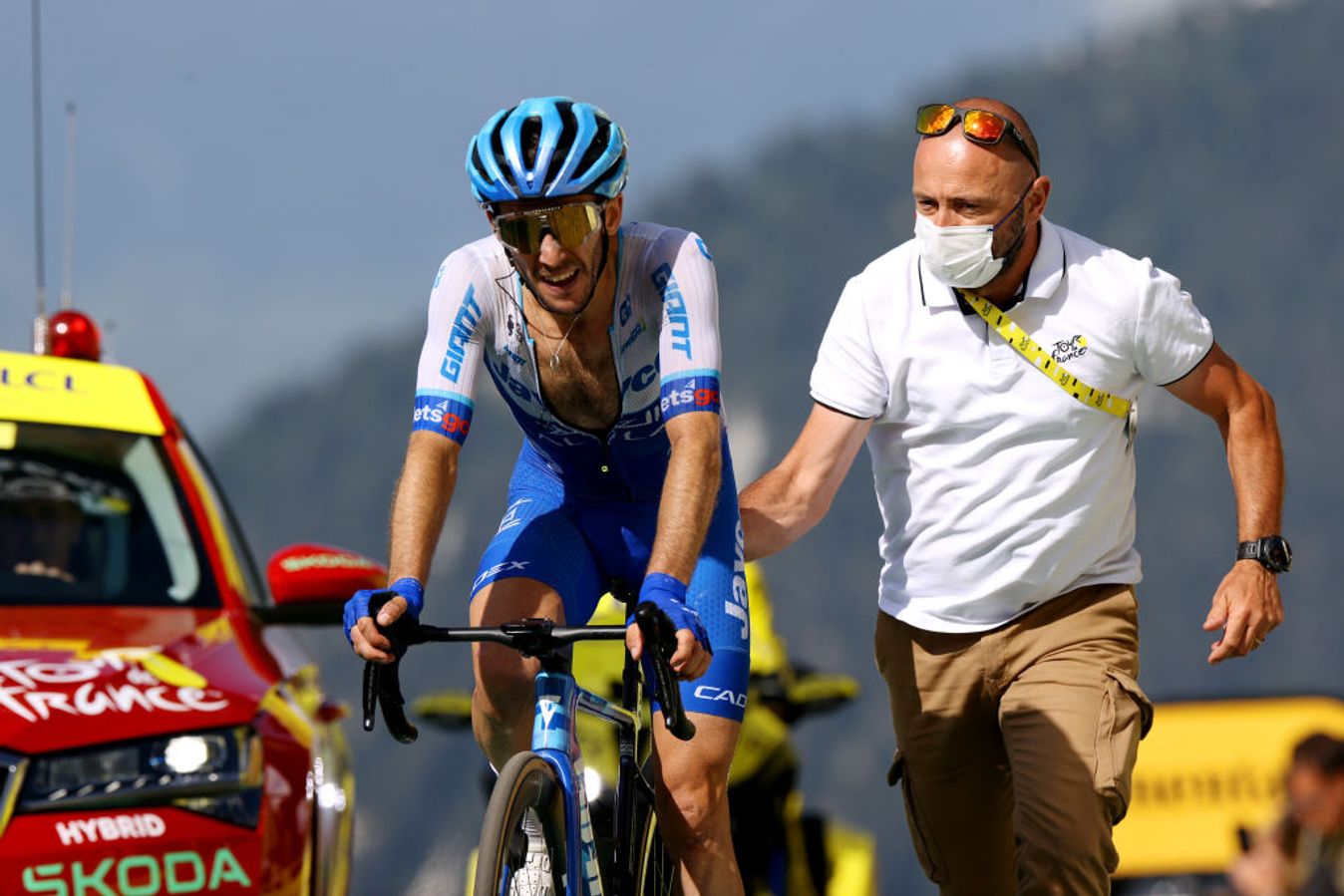 Simon Yates finished fourth in the Tour de France in 2023