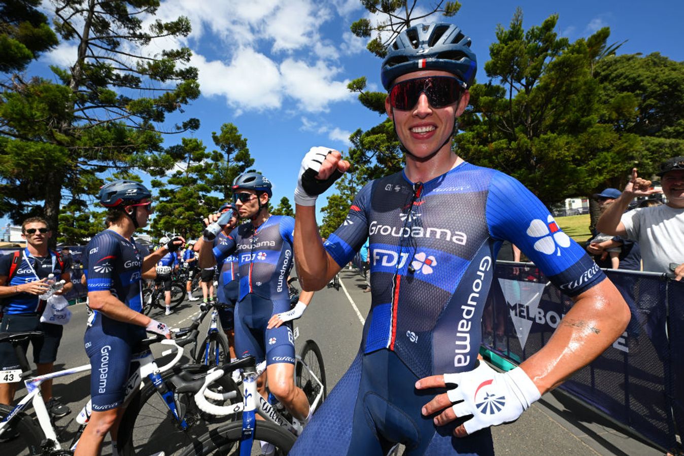 Pithie's first big win came closer to home at the Cadel Evans Great Ocean Road Race in Australia, but he's hoping for European success soon