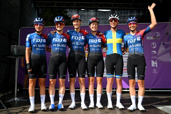 FDJ-SUEZ lined up as defending champions and home of a Scandinavian national champion on stage 1 of the Tour of Scandinavia