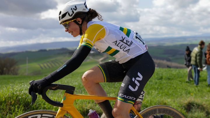 Ruby Roseman-Gannon won stage 4 of the Tour of Britain Women
