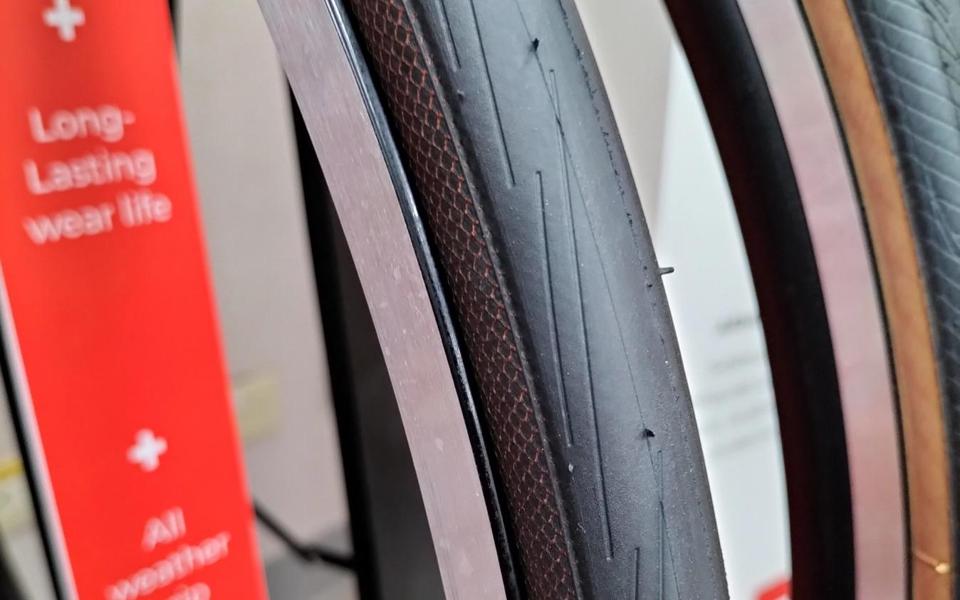Vittoria's new tyres have re-inforced sidewalls for added puncture protection