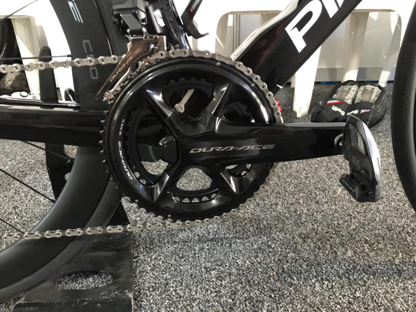 54/40t chainsets are popular in the WorldTour peloton