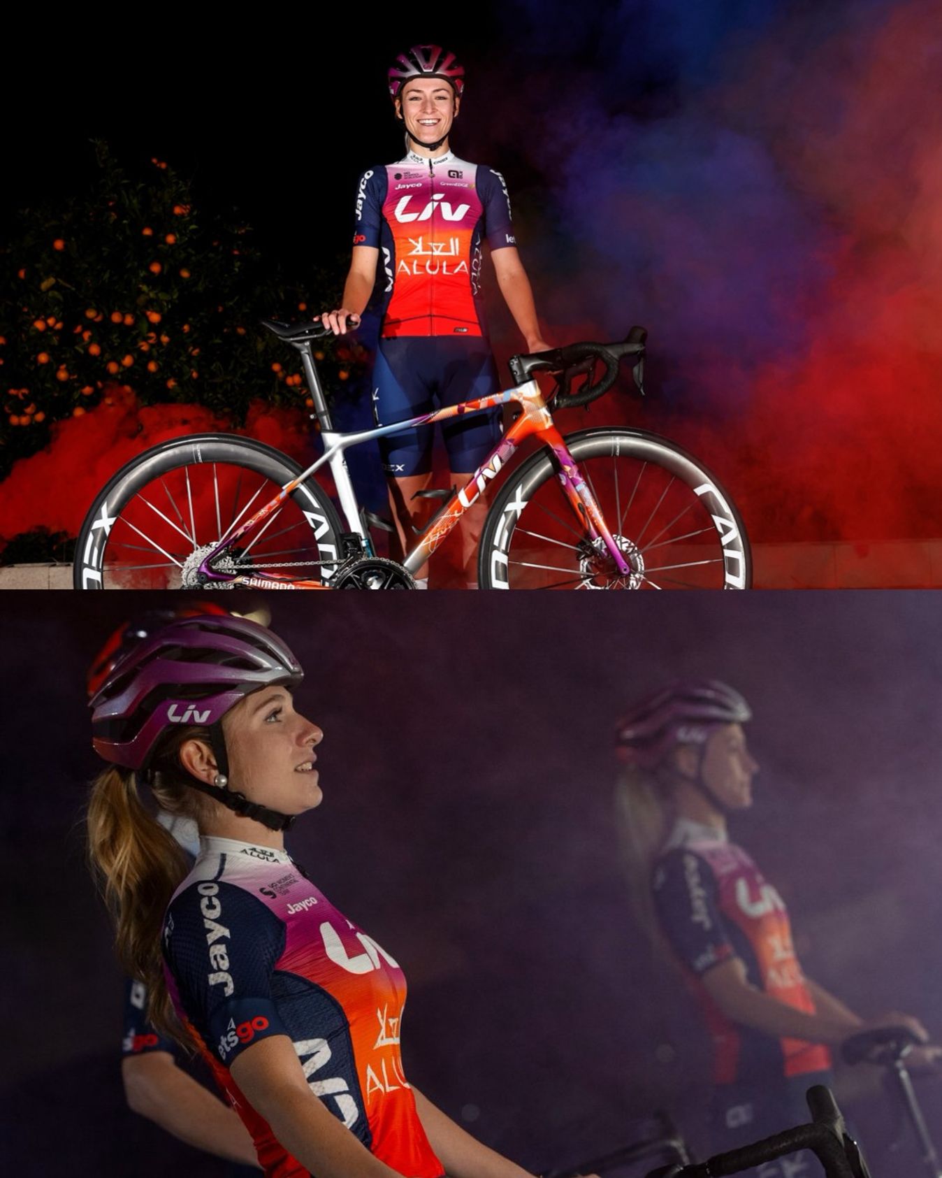 Liv AlUla Jayco's new kit was released on 1 January, alongside that of the men's team