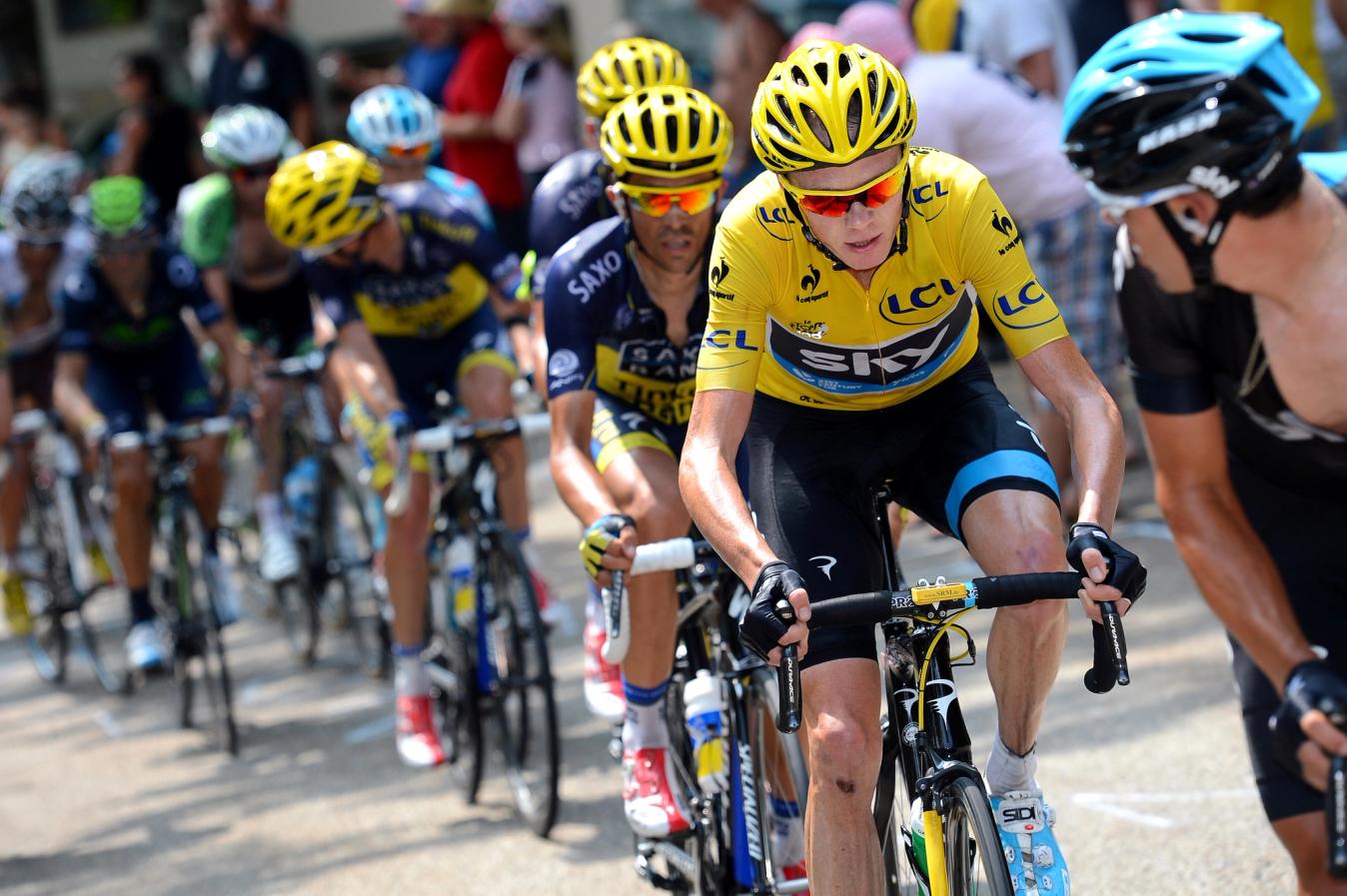 Chris Froome was well known for riding at higher cadences rather than grinding up climbs.