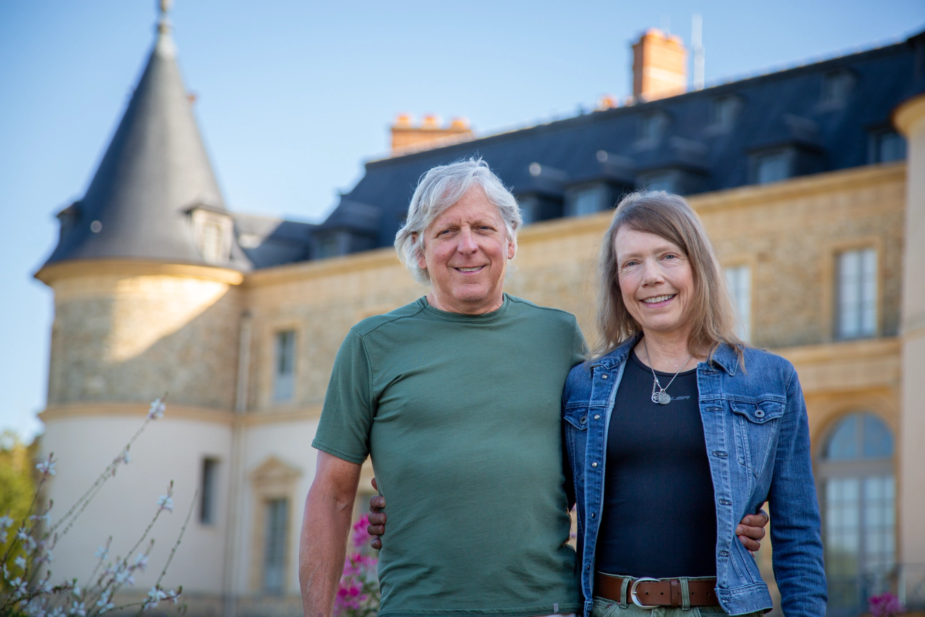 John and Ann Jurczynski in Rambouillet, France