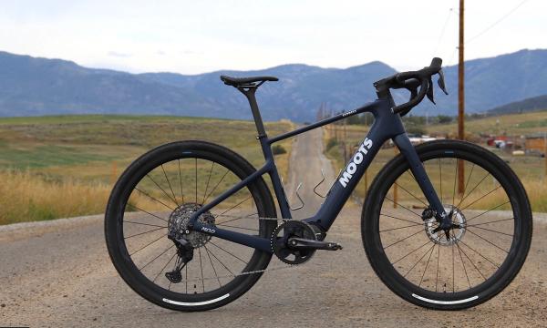 Moots strays away from its titanium roots for its first foray into pedal-assisted gravel bikes