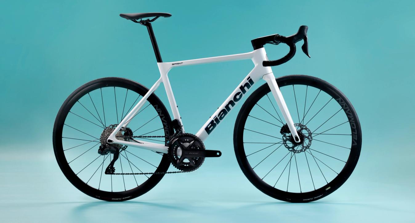 The updated Sprint is available with Shimano's mechanical and electronic 105 groupset