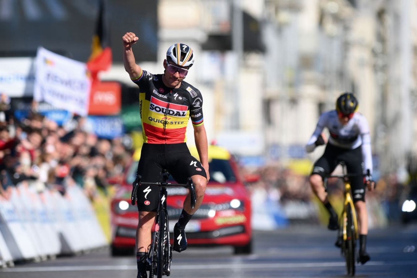 Remco Evenepoel wins stage 8 of Paris-Nice