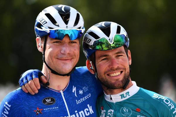 Fabio Jakobsen and Mark Cavendish were teammates for two seasons at Quick-Step