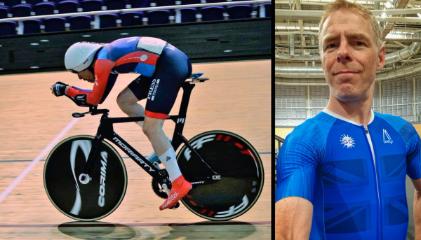 Andy Bruce is getting ready to attempt to break the Scottish hour record