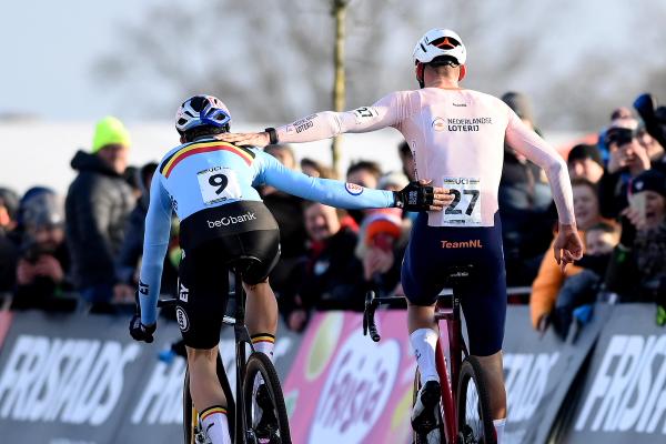 Back together at last! Antwerpen will be the first time Van Aert and Van der Poel raced each other in a cross race
