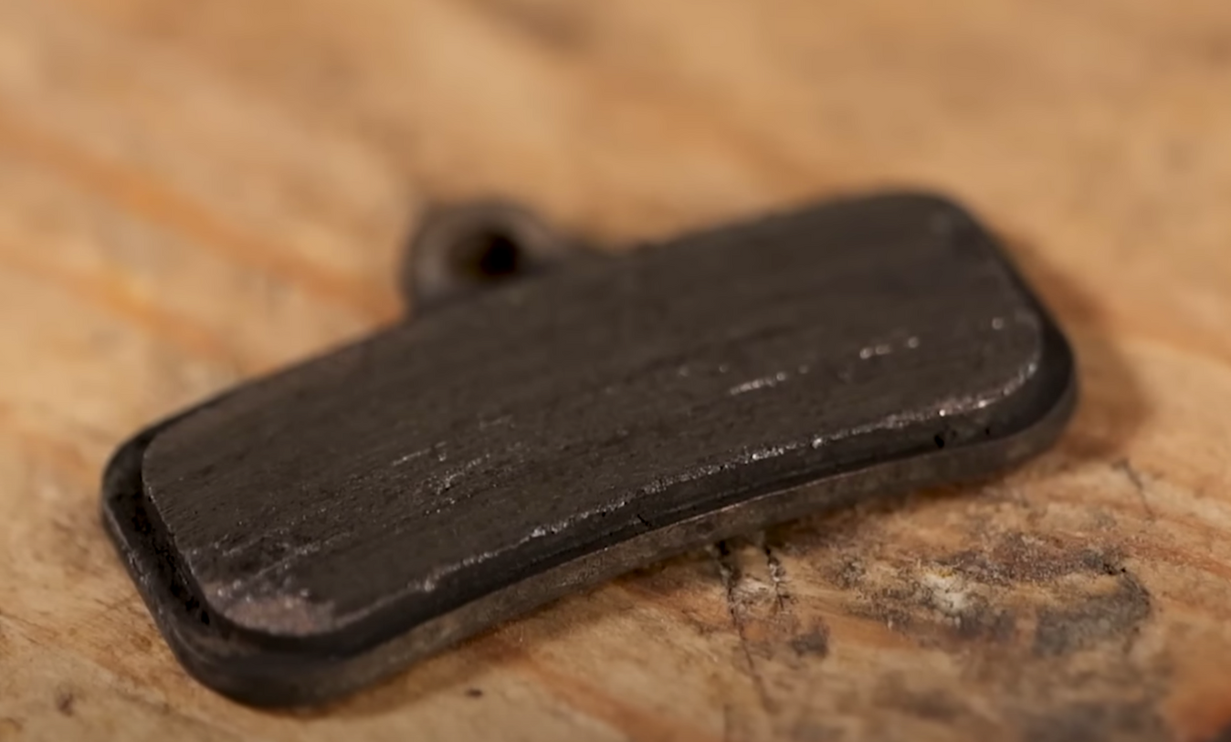 Replace disc brake pads once they've worn.