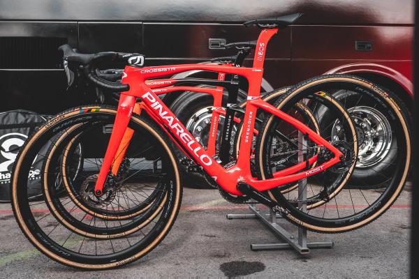 We take a closer look at Tom Pidcock's Pinarello Crossista one of the rarer cross bikes on the World Cup circuit