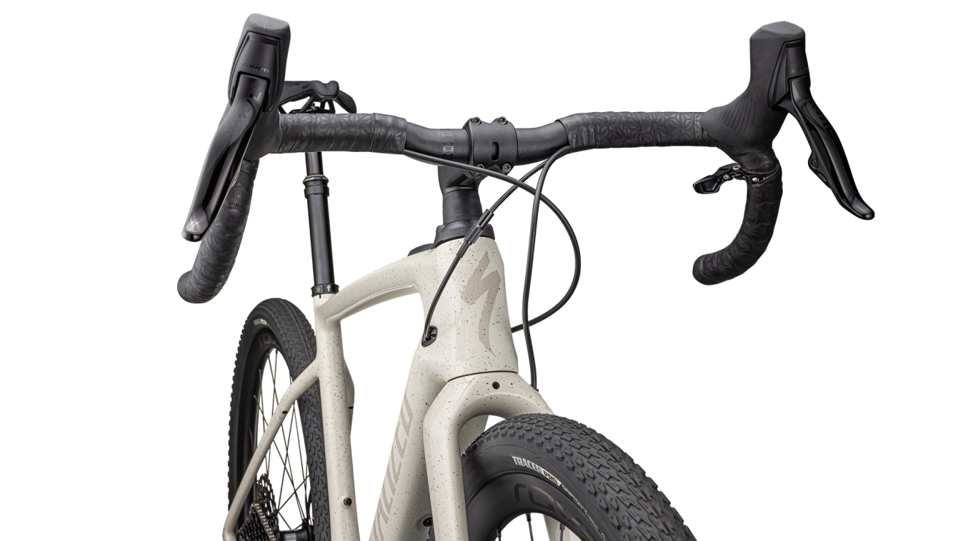 Future Shock 3.0 provides 20mm of travel at the handlebars to suspend the rider's hands from rough terrain