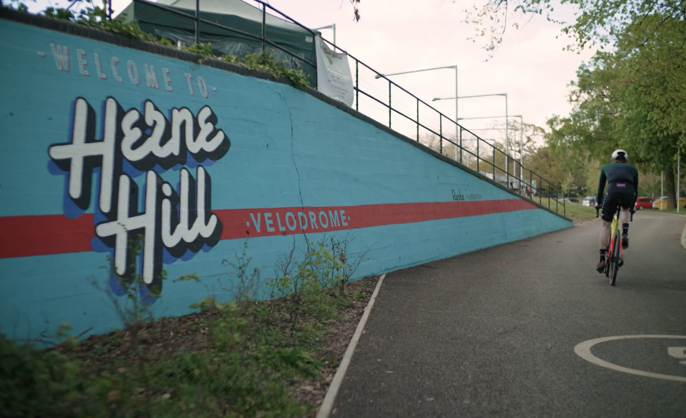 Herne Hill velodrome in south London
