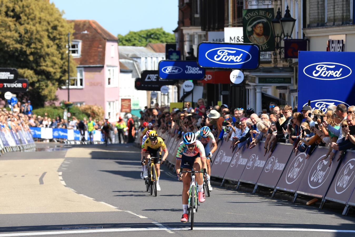 Chloe Dygert was back on form in 2023, winning stage 2 of the RideLondon Classique 