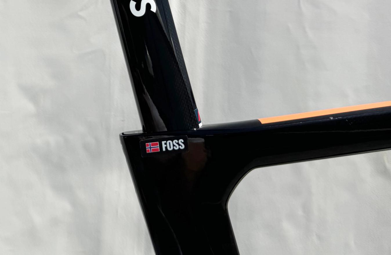 Foss has switched to Pinarello bikes for 2024