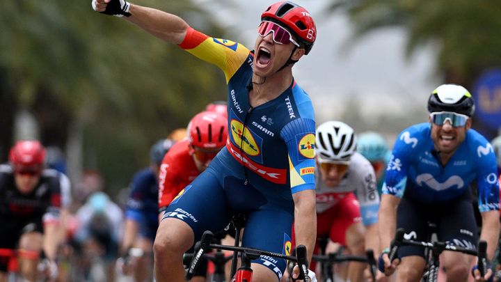 Jonathan Milan won stage 7 of Tirreno-Adriatico