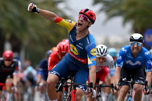 Jonathan Milan won stage 7 of Tirreno-Adriatico