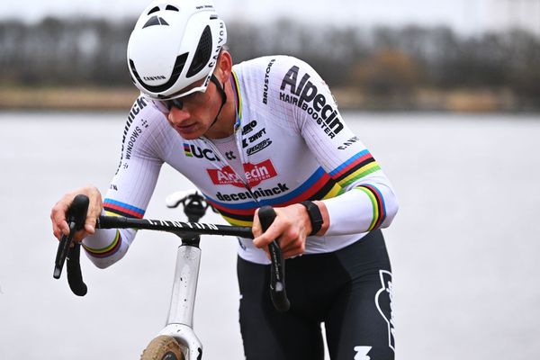 Mathieu van der Poel has won all four cyclo-cross races he's started this season