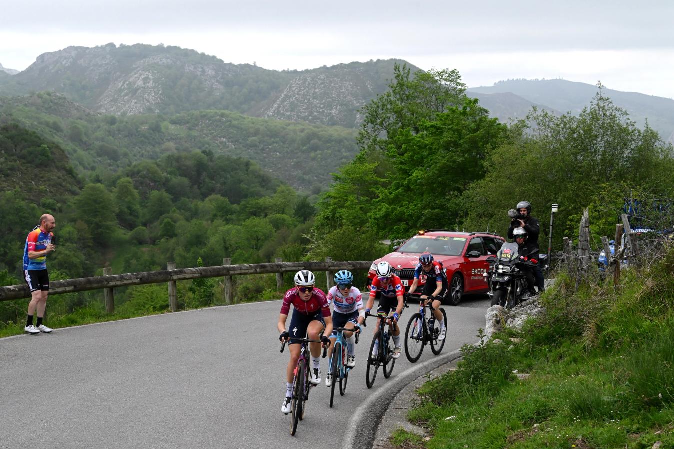 The high mountains pitted the world's best climbers against one another to decide the inaugural Vuelta Femenina