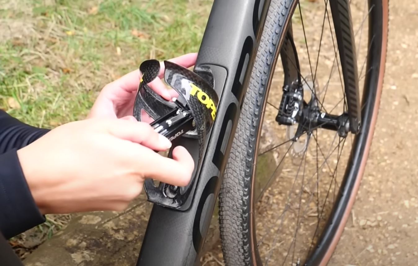 Make sure your bottle cages are secure