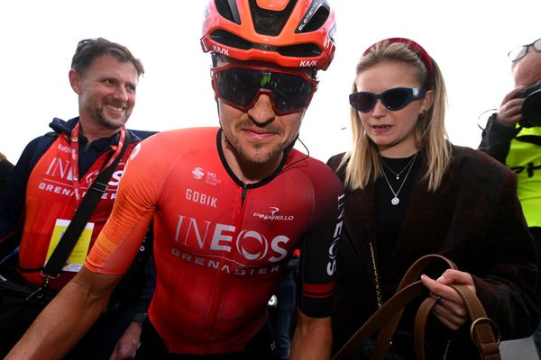 Tom Pidcock (Ineos Grenadiers) after winning Amstel Gold Race