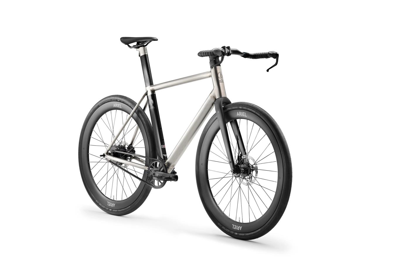 The Urban is based around a Gates single-speed belt drive transmission 