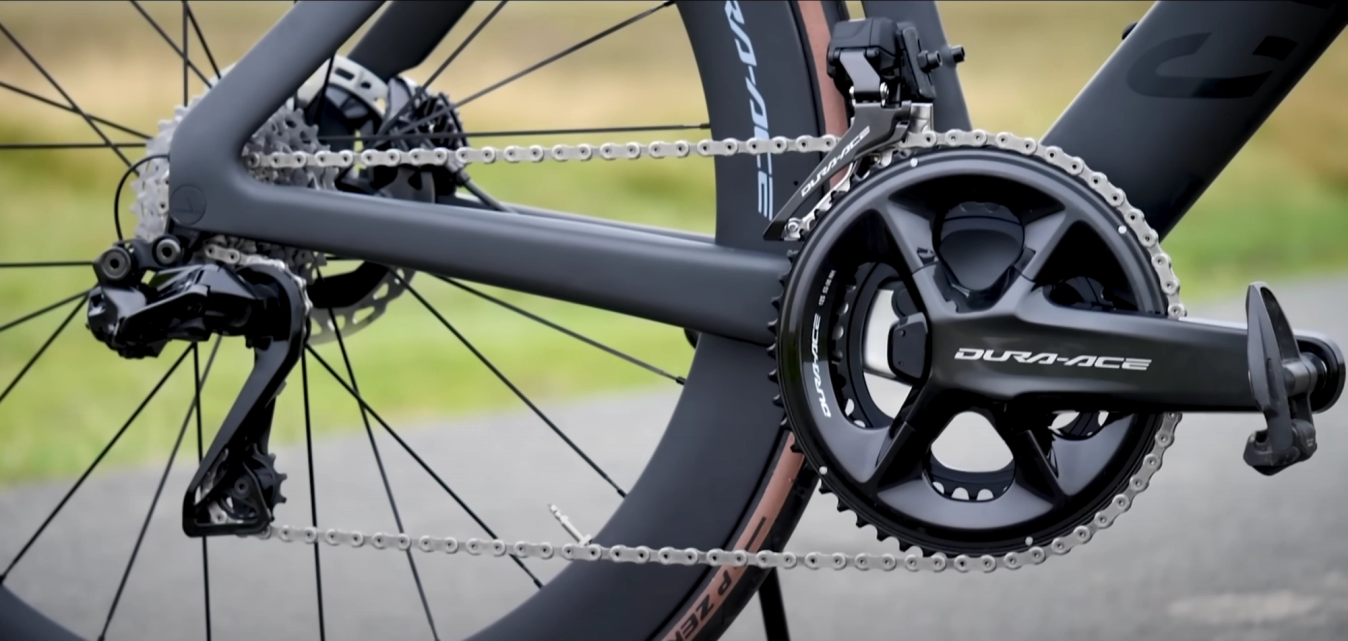 Almost all road bikes come with 2x drivetrains
