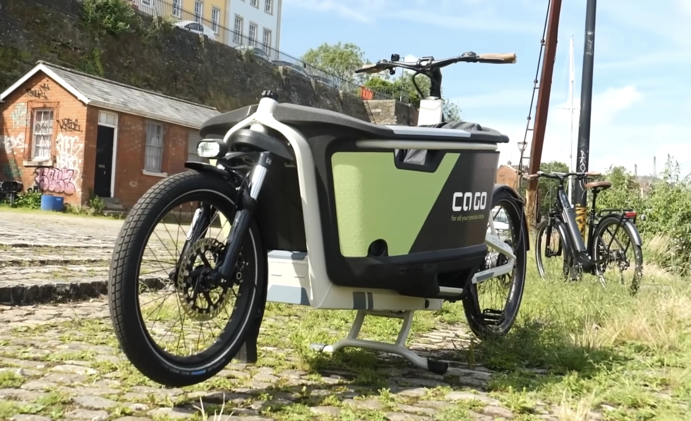 E-cargo bikes are great for carrying larger loads
