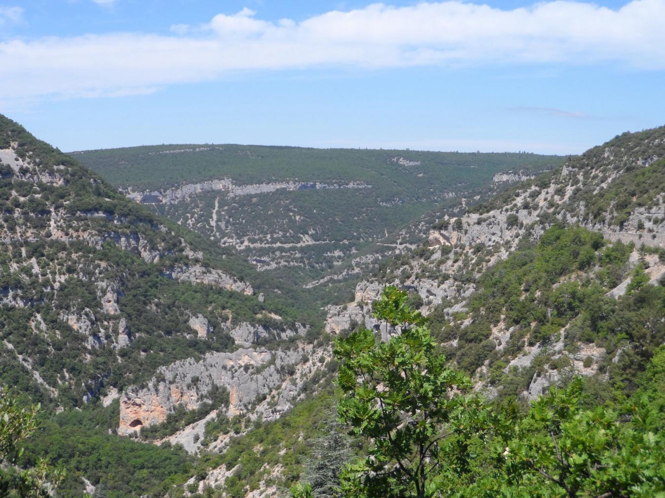 The incredible scenery along the Gorges de la Nesque is the main reason why it is so popular with cyclists