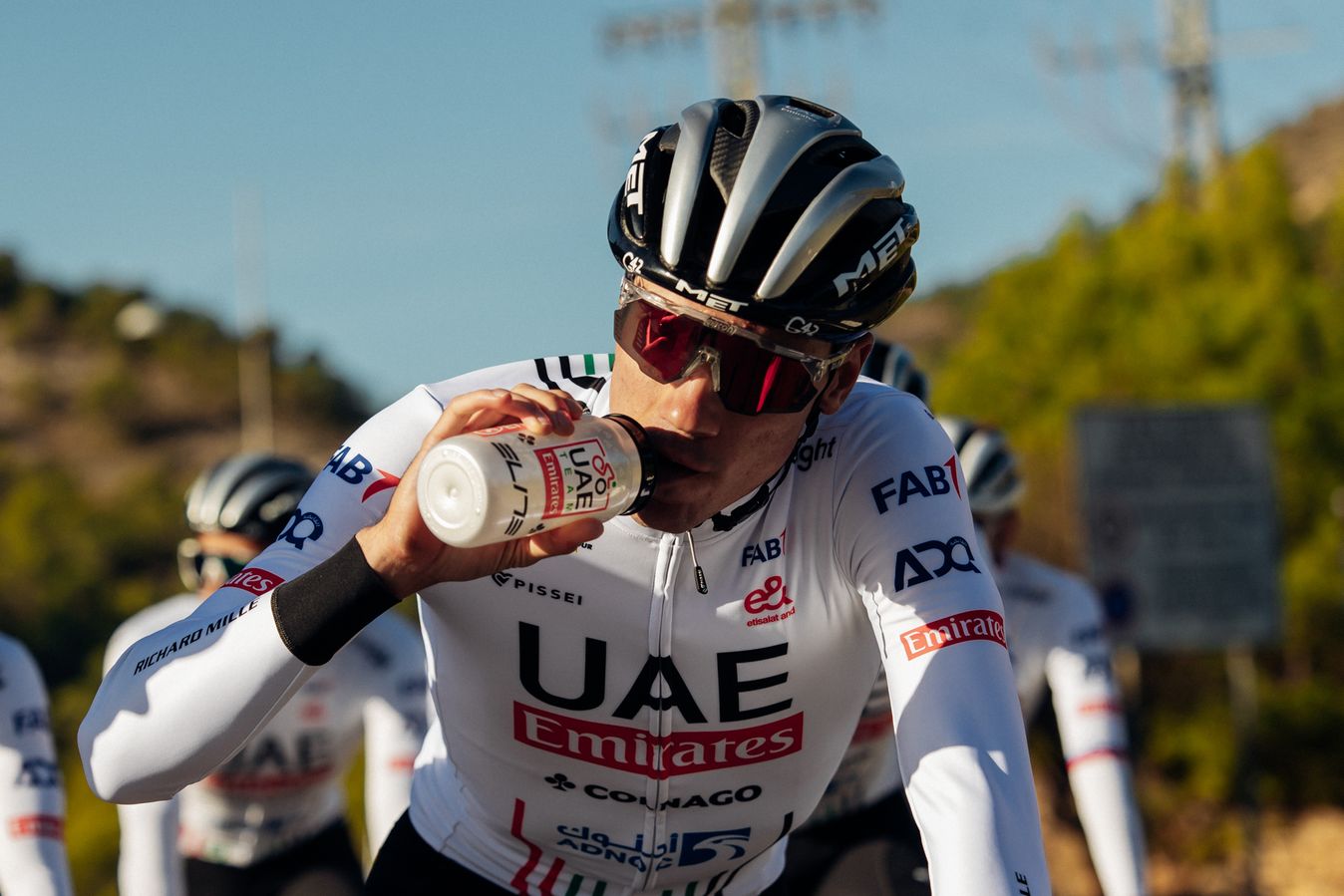 Ayuso emerged as one of UAE Team Emirates' main riders at team camp over the winter