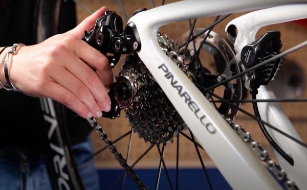 Be careful of your derailleur and chain when it comes to removing the rear wheel