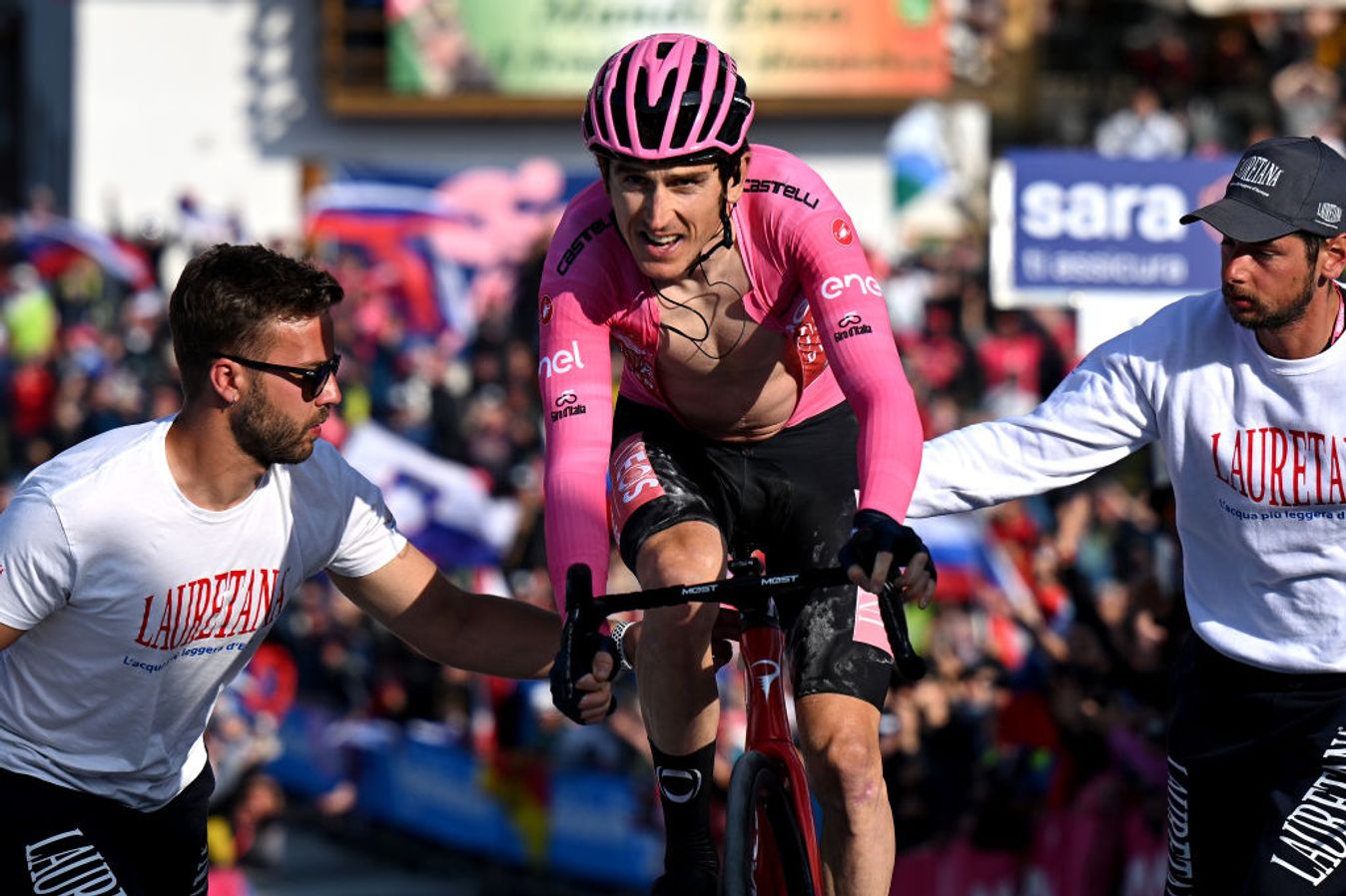 Geraint Thomas' 2023 Giro bid fell apart during the penultimate stage time trial