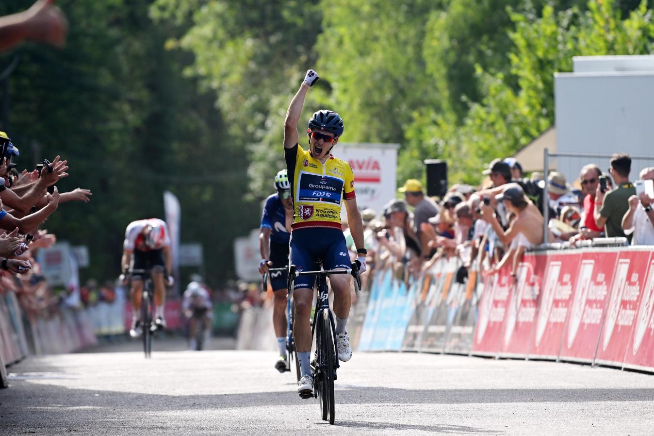 Romain Grégoire won the Tour du Limousin for Groupama-FDJ as part of his Vuelta preparation