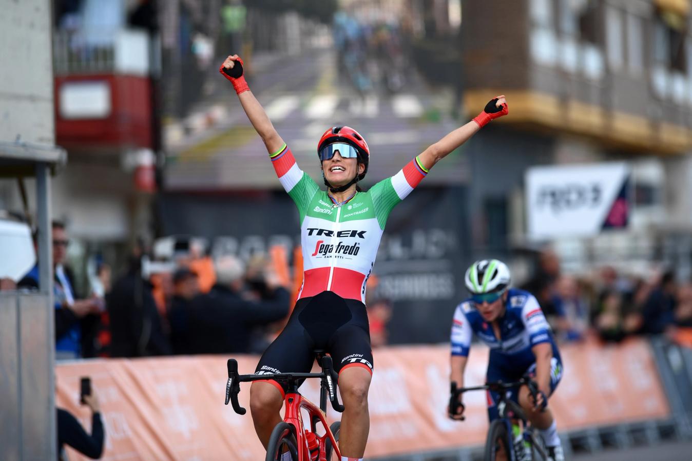 Elisa Balsamo’s RideLondon Classique crash robbed the Italian of her chance to defend her national championship title