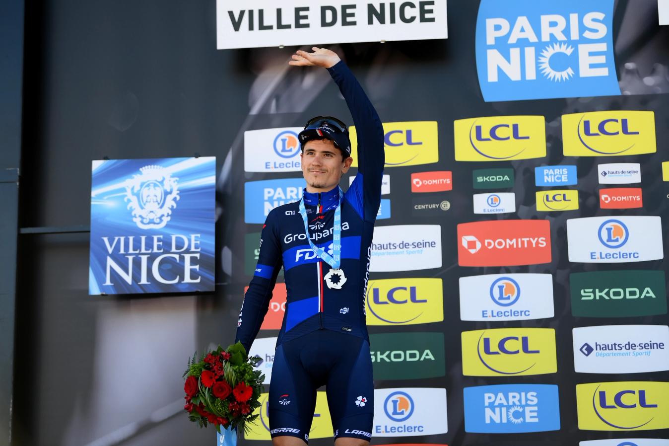 David Gaudu finished second overall at Paris-Nice in March