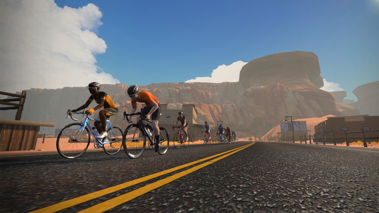 Watopia is by far the largest world in the Zwift universe with 48 routes available to ride