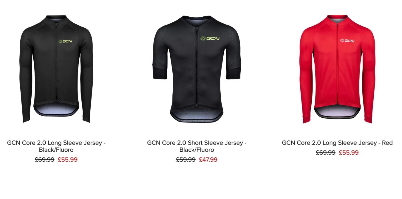 The GCN shop has a whole range of kit for all budgets 