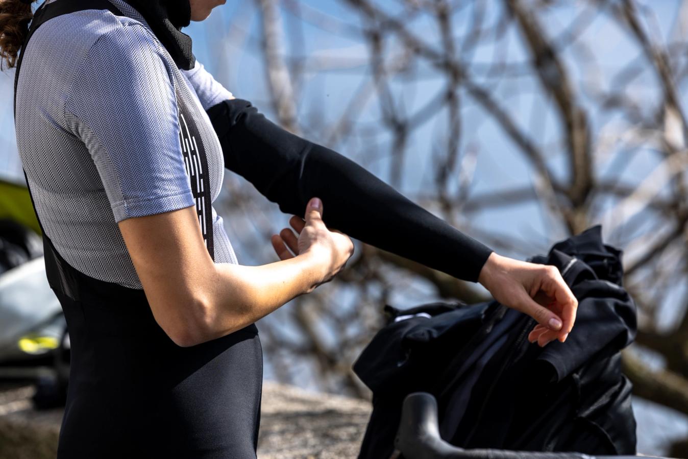 Competing the range is a series of clothing accessories including thermal leg and arm warmers, and long and short sleeve base layers