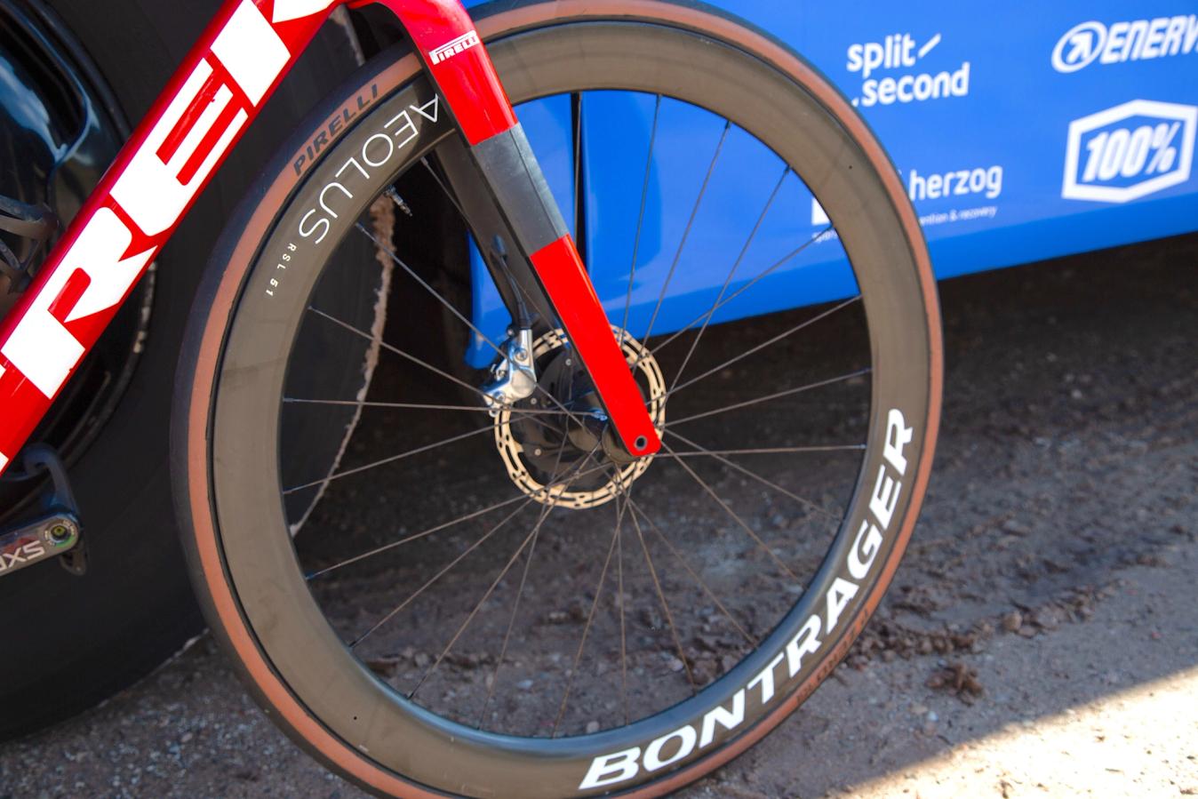 Bontrager, owned by Trek, supplies the wheels
