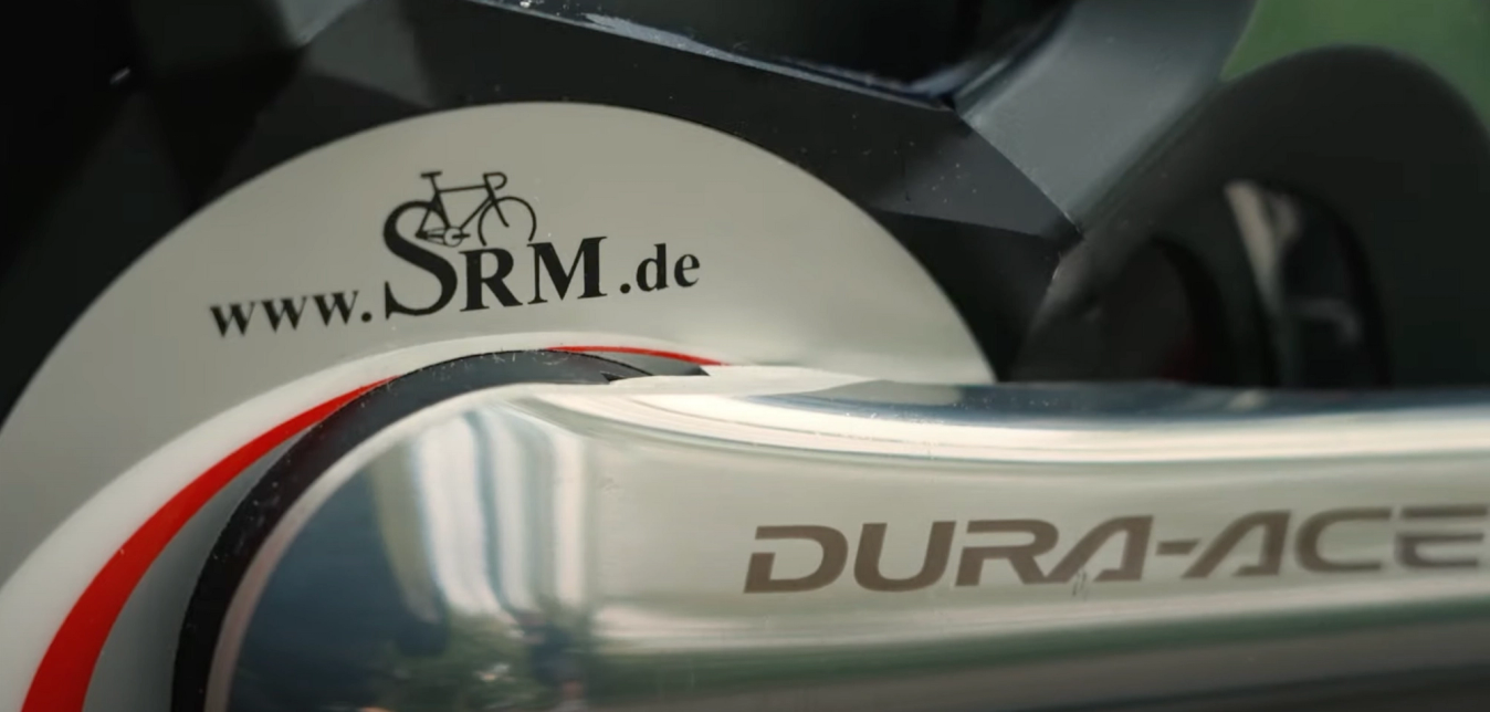 The first Dura-Ace came with a silver crank but had no power meter